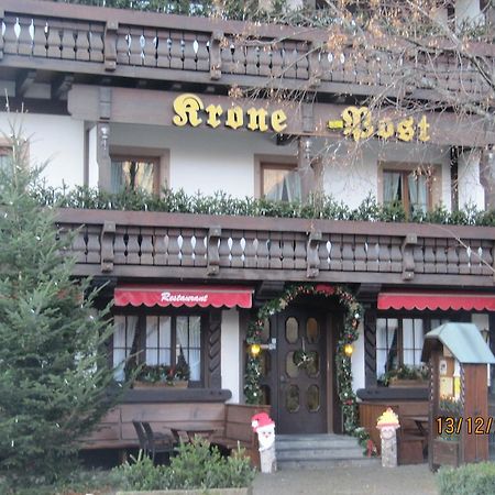 Gasthaus-Krone-Post Simonswald Eksteriør billede