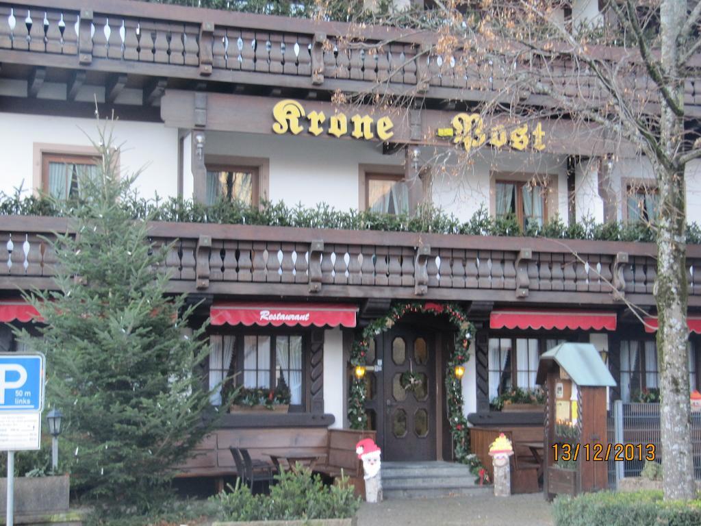 Gasthaus-Krone-Post Simonswald Eksteriør billede